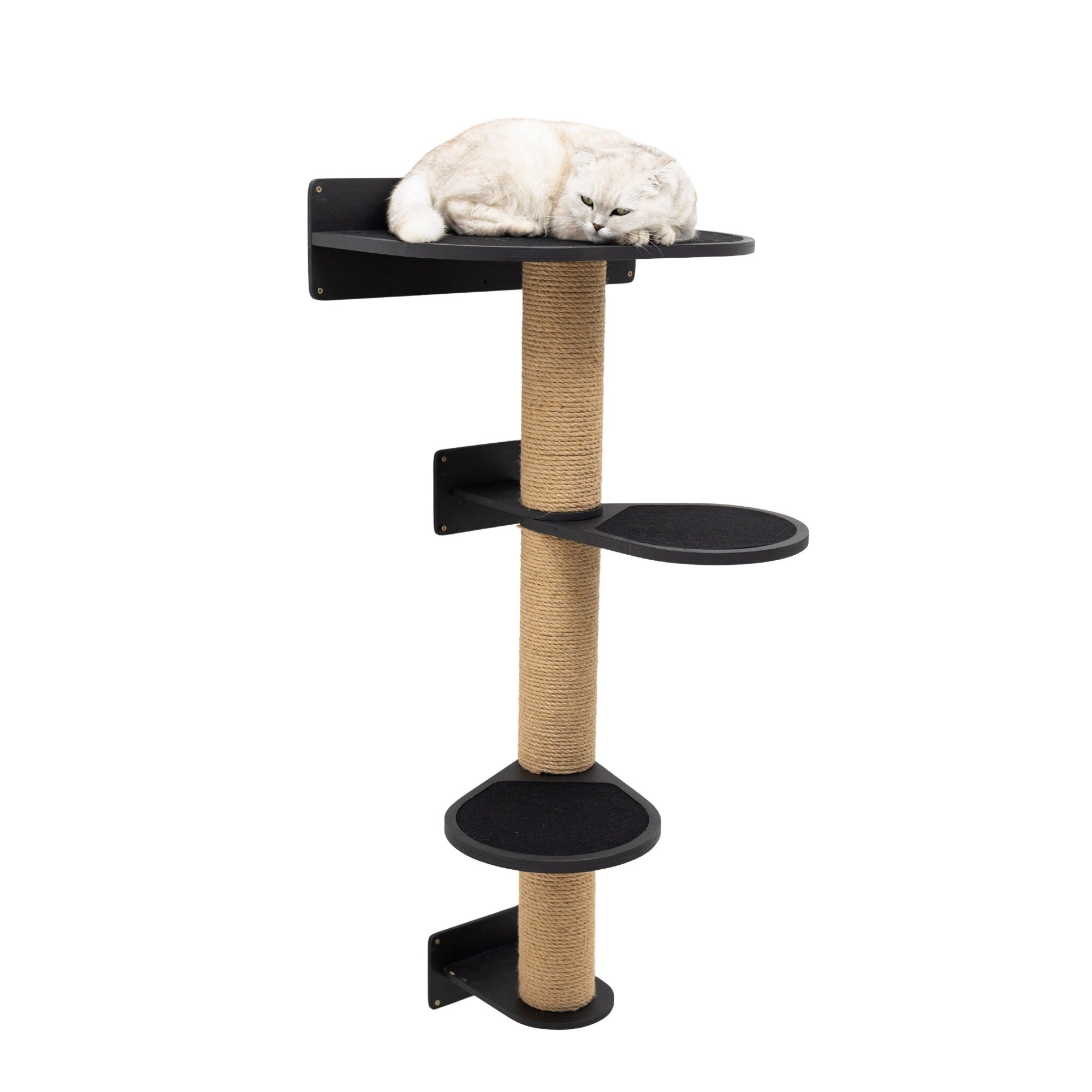 Peaceful Medium Cat Tree – Black