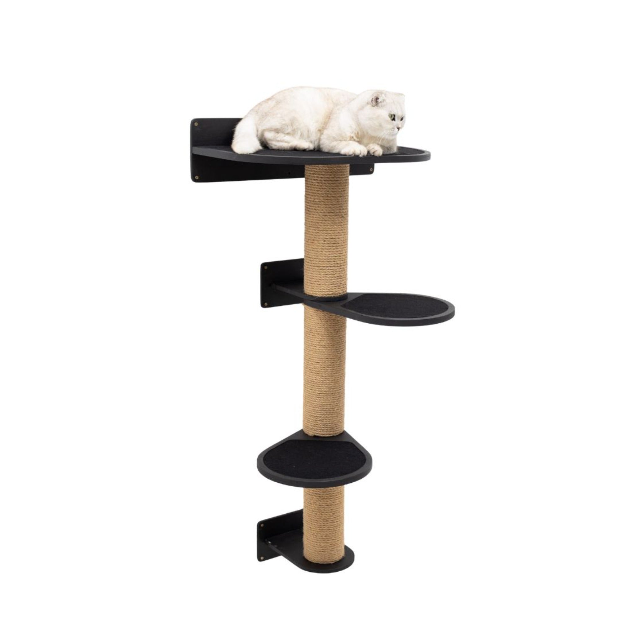 Peaceful Medium Cat Tree – Black