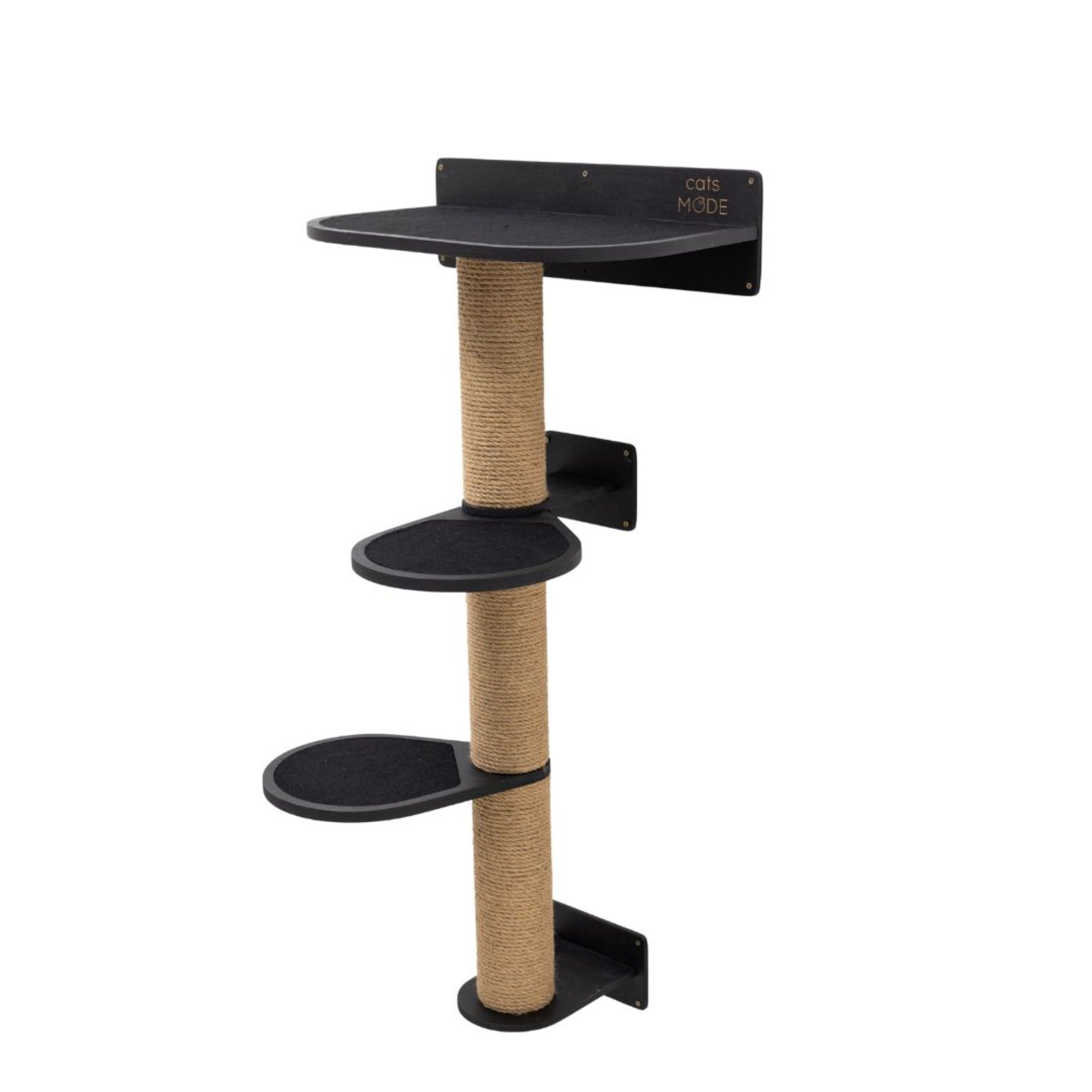 Peaceful Medium Cat Tree – Black