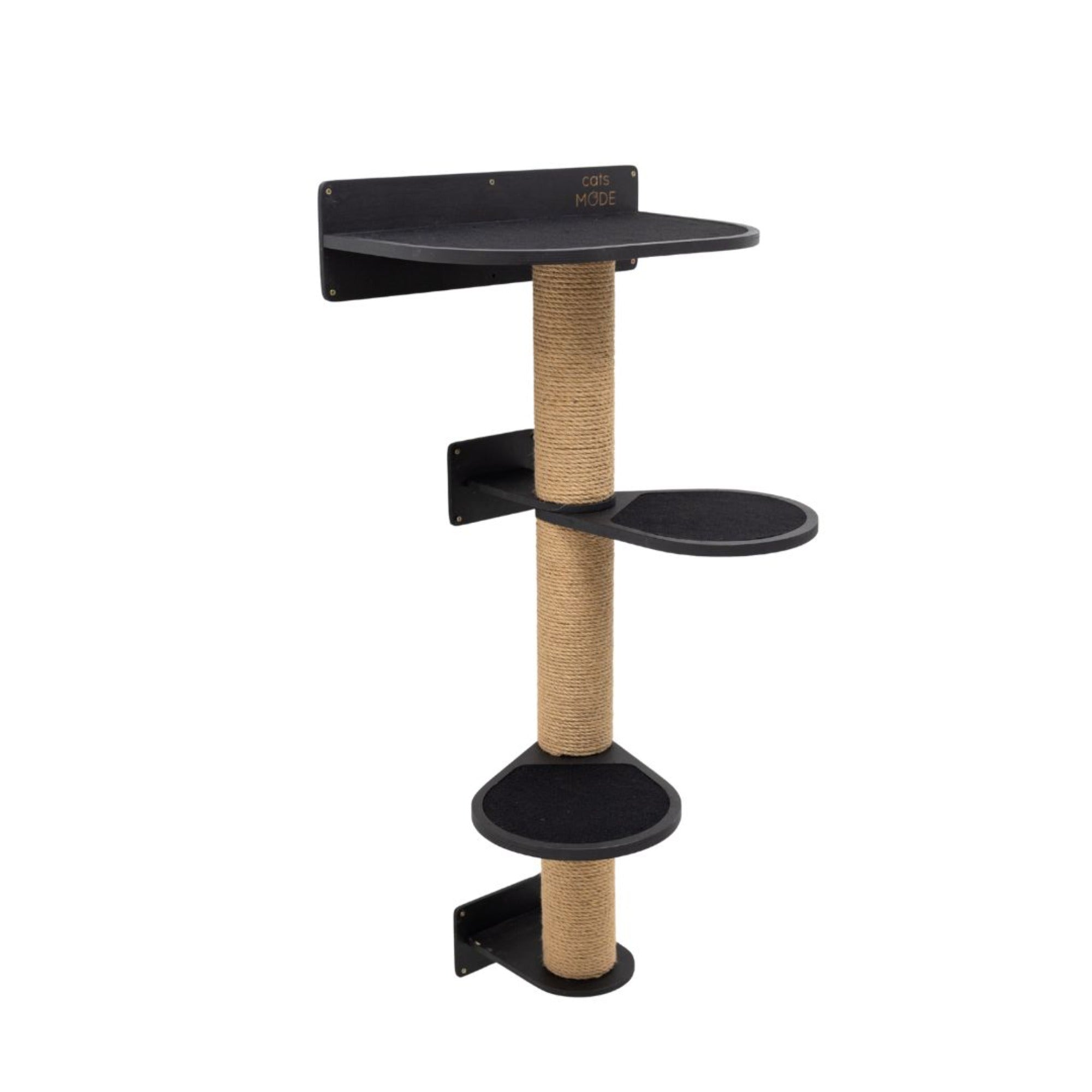 Peaceful Medium Cat Tree – Black