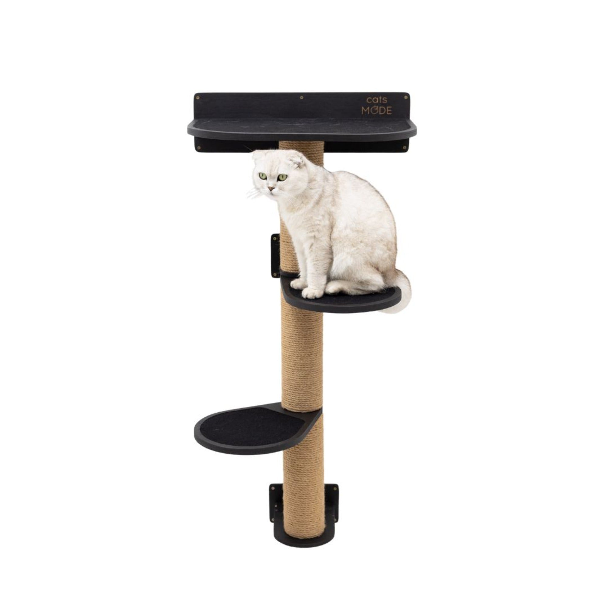 Peaceful Medium Cat Tree – Black